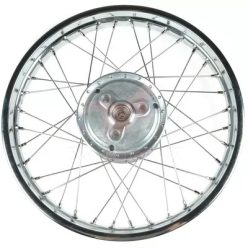   Kerék, első / hátsó, 16", acél, krómozott, Jawa 50