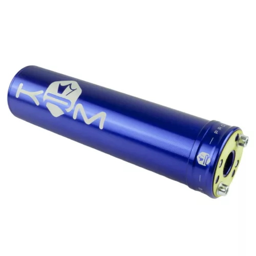 Kipufogóvég, KRM PRO RIDE, alu, sötétkék, 70-90CC