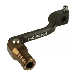   Váltókar, KRM PRO RIDE, alu, fekete és barna, összecsukható, DERBI D50B0 / EBS050