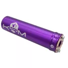 Kipufogóvég, KRM PRO RIDE, alu, lila, 50-70CC