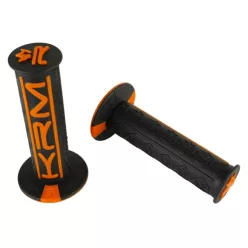 Gázmarkolat, fekete-narancs, KRM PRO RIDE szett