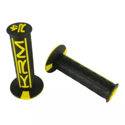 Gázmarkolat, fekete-sárga, KRM PRO RIDE szett