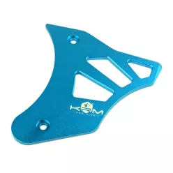   Hajtólánckerék burkolat, KRM PRO RIDE, világoskék, ALU CNC, MINARELLI AM6
