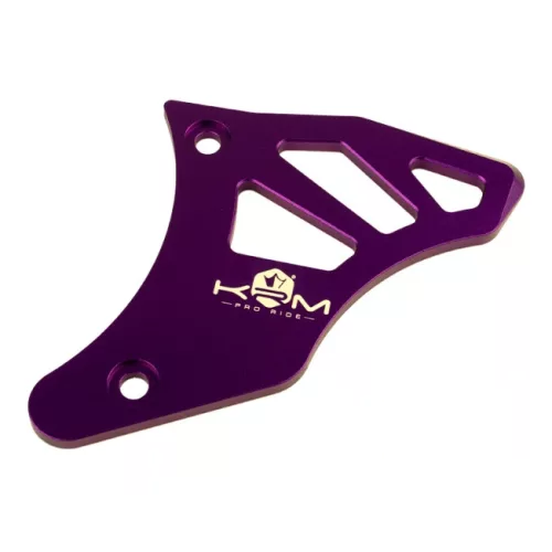 Hajtólánckerék burkolat, KRM PRO RIDE, lila, ALU CNC, DERBI D50B0 / EBS050