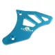 Hajtólánckerék burkolat, KRM PRO RIDE, világoskék, ALU CNC, DERBI D50B0 / EBS050
