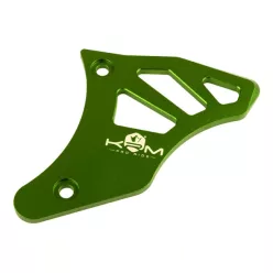   Hajtólánckerék burkolat, KRM PRO RIDE, zöld, ALU CNC, DERBI D50B0 / EBS050