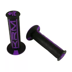 Gázmarkolat, fekete-lila, KRM PRO RIDE szett