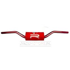   Fatbar kormány, 22mm, 28,6mm, betéttel, piros, KRM Pro Ride, Holo