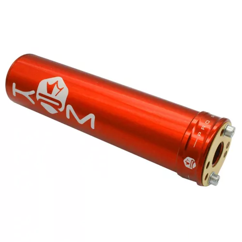 Kipufogóvég, KRM PRO RIDE, alu, narancs, 70-90CC