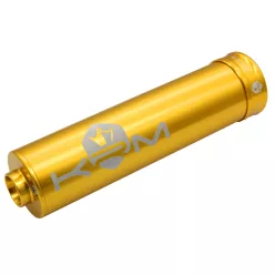 Kipufogóvég, KRM PRO RIDE, alu, arany, 70-90CC