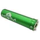 Kipufogóvég, KRM PRO RIDE, alu, zöld, 70-90CC