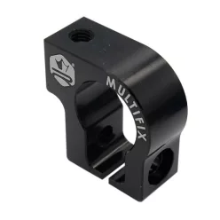   Kipufogó rögzítő bilincs, MULTIFIX, KRM PRO RIDE, CNC, fekete