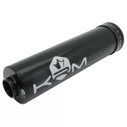 Kipufogó dobvég, KRM PRO RIDE, ALU, fekete, 50-70CC