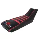 Üléshuzat, KRM PRO RIDE, fekete-piros, DERBI DRD X-TREME / DRD RACING