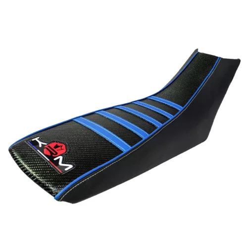 Üléshuzat, KRM PRO RIDE, fekete-kék, DERBI DRD X-TREME / DRD RACING