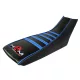 Üléshuzat, KRM PRO RIDE, fekete-kék, DERBI DRD X-TREME / DRD RACING