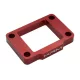 Szívómembrán alátét, KRM PRO RIDE, CNC, 10mm, piros, MINARELLI AM6