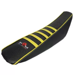   Üléshuzat, fekete-sárga, KRM PRO RIDE, YAMAHA DT / MBK X-LIMIT 2003-2011