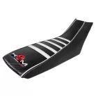 Üléshuzat, KRM PRO RIDE, fekete-fehér, DERBI DRD X-TREME / DRD RACING