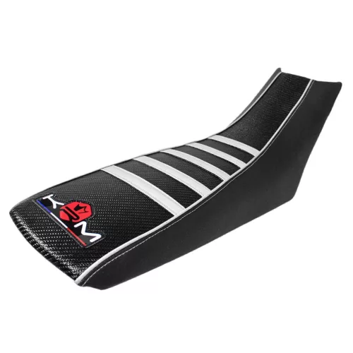 Üléshuzat, KRM PRO RIDE, fekete-fehér, DERBI DRD X-TREME / DRD RACING