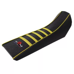   Üléshuzat, fekete-sárga, KRM PRO RIDE, DERBI SENDA 2000-2010