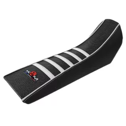   Üléshuzat, KRM PRO RIDE, fekete-fehér, DERBI SENDA, 2000-2010