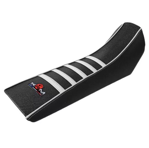Üléshuzat, KRM PRO RIDE, fekete-fehér, DERBI SENDA, 2000-2010