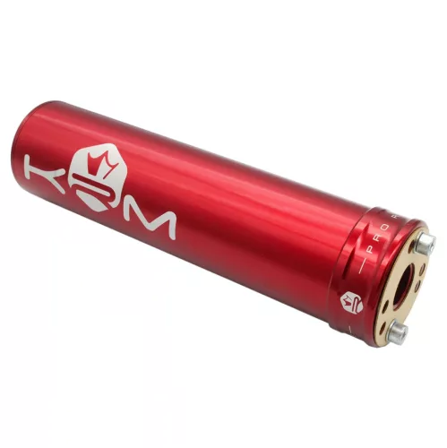 Kipufogóvég, KRM PRO RIDE, alu, piros, 70-90CC