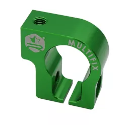   Kipufogó rögzítő bilincs, MULTIFIX, KRM PRO RIDE, CNC, zöld