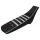 Üléshuzat, KRM PRO RIDE, fekete-fehér, DERBI / GILERA, 2018-tól