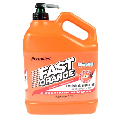 Kézmosó paszta, PERMATEX FAST ORANGE, 3,79L