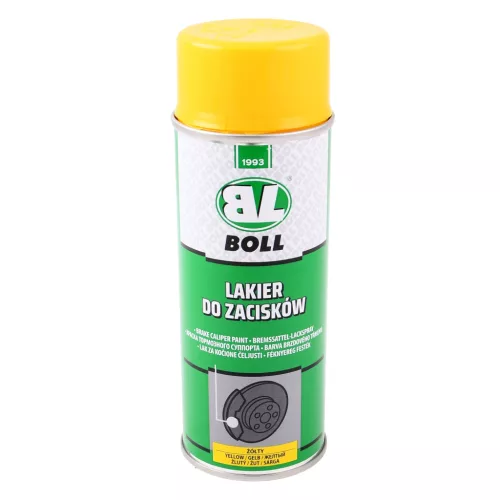 Féknyereg festék, sárga, BOLL SPRAY, 400ML