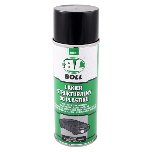 Texturált műanyag bevonat, fekete, BOLL SPRAY, 400ML