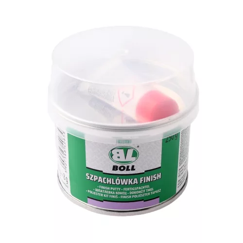 Finom tömítőanyag, edzővel, BOLL készlet, 242G + 8G