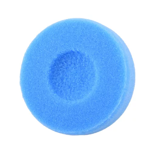 Polírozó szivacs, mini, BOLL, 80MM, kék, szuper kemény, M14 menet