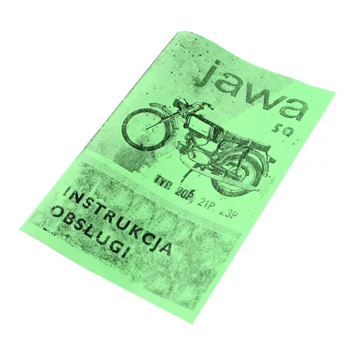 Használati útmutató, JAWA 50 TYPE 20P / 21P / 23P PL