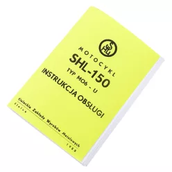 Motoros használati útmutató, SHL 150 M06-U PL