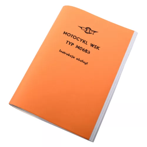 Használati útmutató, WSK M-06 B3 PL