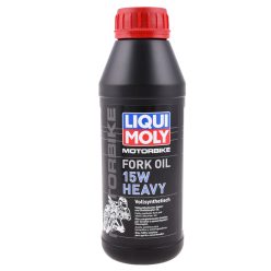   Olaj, LIQUI MOLY, olajvilla, 15W, 500ML, lengéscsillapítóhoz